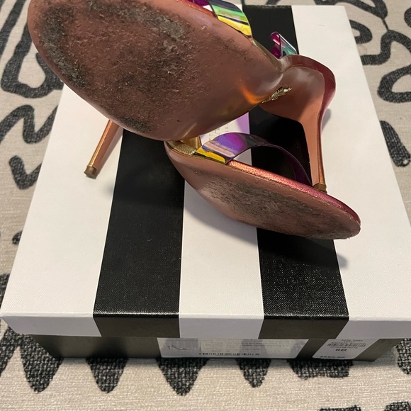 AQUAZURRA 105Mm So Nude Plexi Sandal - Sunrise - Picture 2 of 4